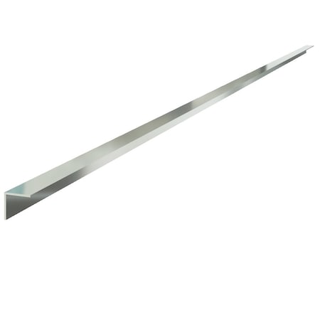 Designs Of Distinction 7/8in Aluminum L-Channel - 72inL - Chrome 01110451CR1